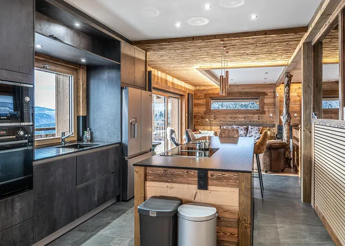 Panoramiques Des 3 Vallees Шале Cleurie