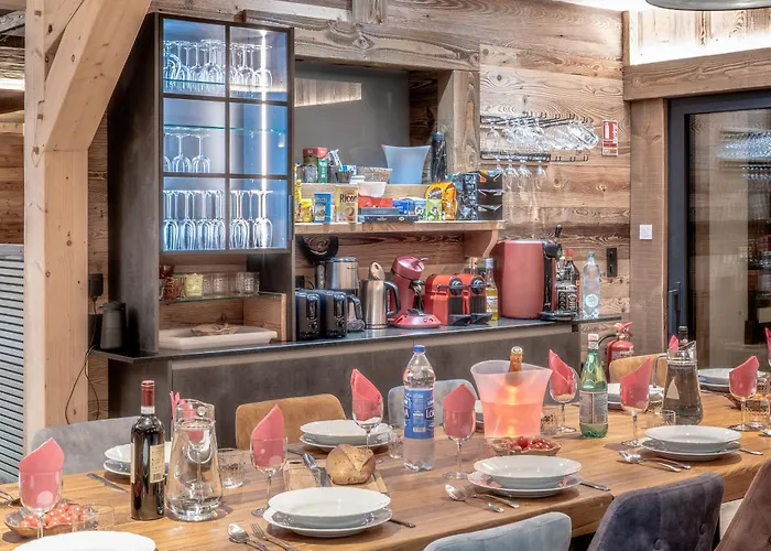 Panoramiques Des 3 Vallees Шале *