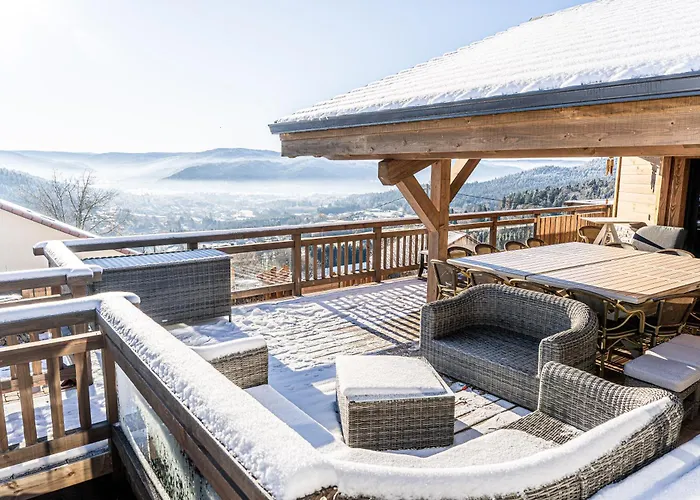 Panoramiques Des 3 Vallees Шале Cleurie