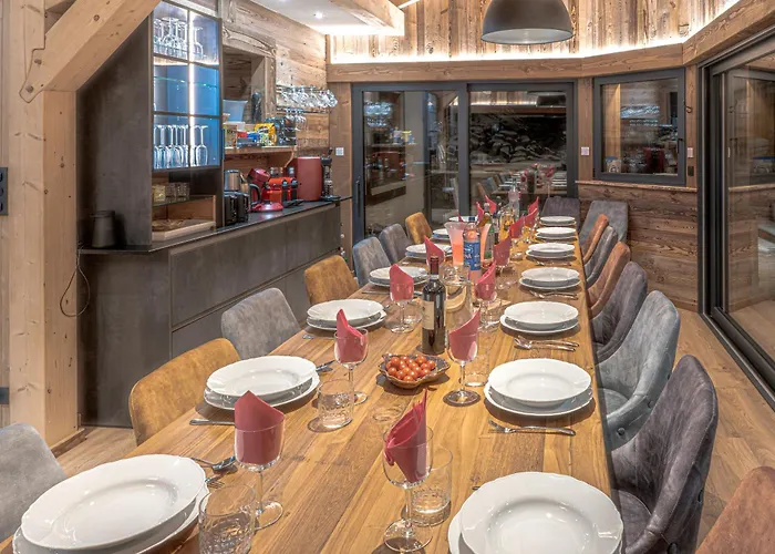 Panoramiques Des 3 Vallees Шале *